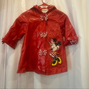 Disneyland Minnie rain coat